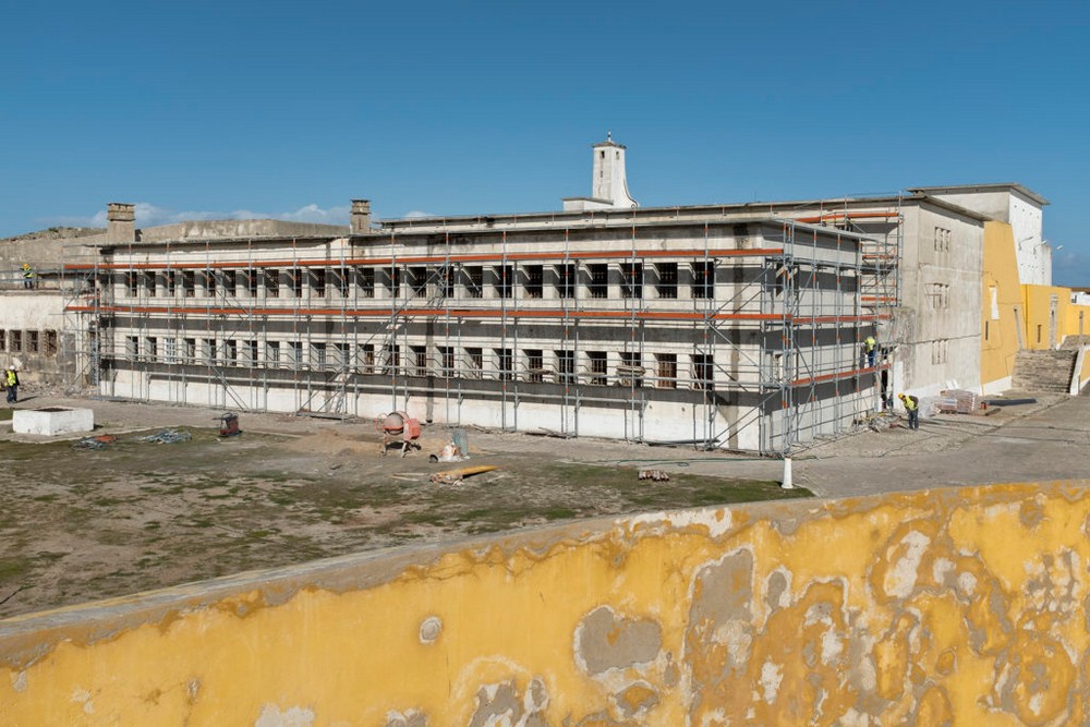 Prison Pavilion A - facades intervention