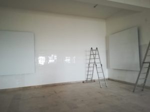 Adaptação do antigo refeitório a sala de exposições  