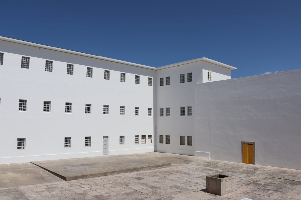 Pavilhão prisional C e Pátio do Governador | Depois da recuperação de fachadas